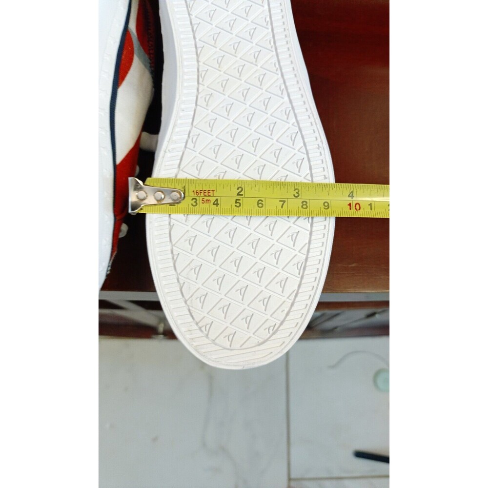 Sperry Top Sider Boat Shoes Stars Stripes Size 7 Womens Olympics Paris STS88152 - Picture 13 of 16